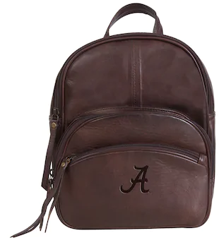 Alabama Crimson Tide Tallulah Canyon Triple Zip Sling Backpack Brown