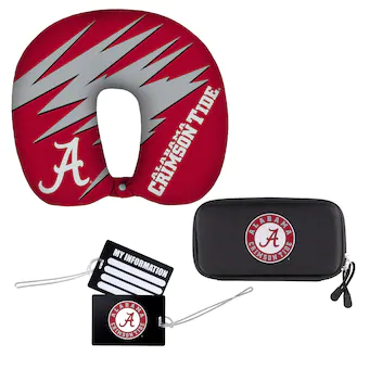 Alabama Crimson Tide The Northwest Company Four Piece Travel Set