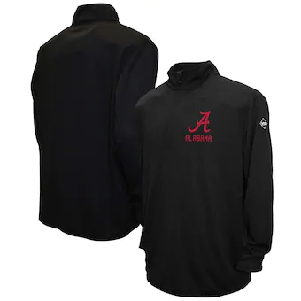 Alabama Crimson Tide Thermatec Half Zip Pullover Jacket Black