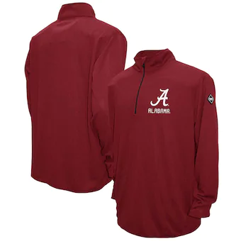 Alabama Crimson Tide Thermatec Half Zip Pullover Jacket Crimson