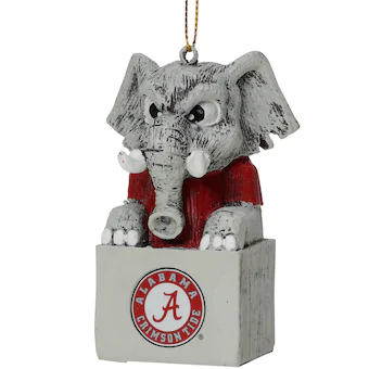 Alabama Crimson Tide Tiki Mascot Ornament