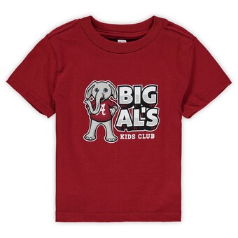 Alabama Crimson Tide Toddler Big Als Kids Club Big Logo T-Shirt Crimson