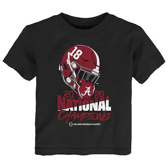 Alabama Crimson Tide T-Shirt - Outerstuff - Toddler - 2020 National Champions - Football - Black