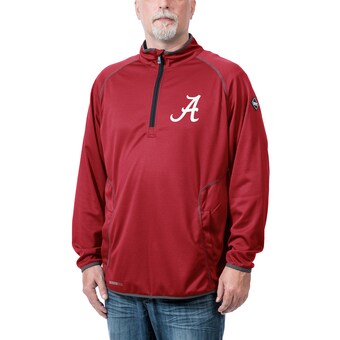 Alabama Crimson Tide Tone Tech Thermatec Quarter Zip Pullover Jacket Crimson