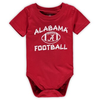 Alabama Crimson Tide Wes & Willy Infant Football Bodysuit Crimson