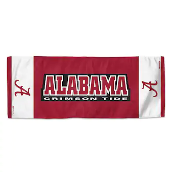 Alabama Crimson Tide WinCraft 12 x 30 Primary Double Sided Cooling Towel