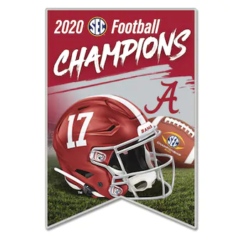 Alabama Crimson Tide WinCraft 2020 SEC Football Champions Collector Pin