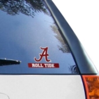 Alabama Crimson Tide WinCraft 4 x 5 Roll Tide Perfect Cut Decal