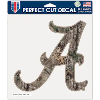 Alabama Crimson Tide WinCraft 8 x 8 Perfect Cut Decal