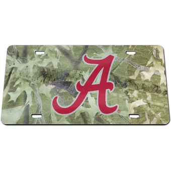 Alabama Crimson Tide WinCraft Alternate 4 Specialty License Plate