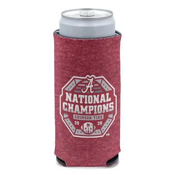 Alabama Crimson Tide WinCraft College Football Playoff 2020 National Champions 12oz Slim Can Cooler