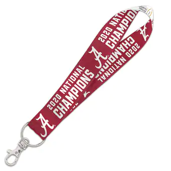 Alabama Crimson Tide WinCraft College Football Playoff 2020 National Champions Key Strap