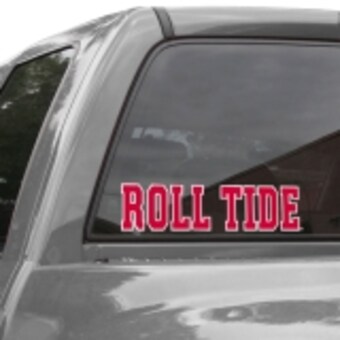 Alabama Crimson Tide WinCraft Roll Tide Perfect Cut Decal