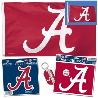 Alabama Crimson Tide WinCraft Team Logo Ultimate Fan Pack