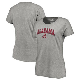 Alabama Crimson Tide T-Shirt - Fanatics Brand - Ladies - Grey