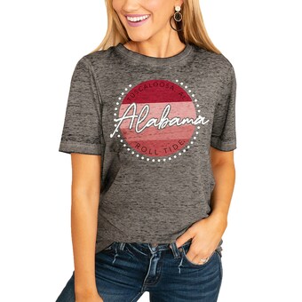 Alabama Crimson Tide T-Shirt - Gameday Couture - Ladies - Tuscaloosa Roll Tide - Grey