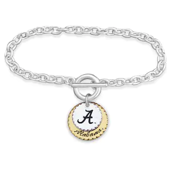 Alabama Crimson Tide Womens Haute Stamp Bracelet