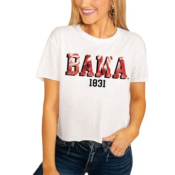 Alabama Crimson Tide T-Shirt - Gameday Couture - Ladies - Bama - White