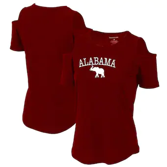 Alabama Crimson Tide T-Shirt - Boxercraft - Ladies Crimson