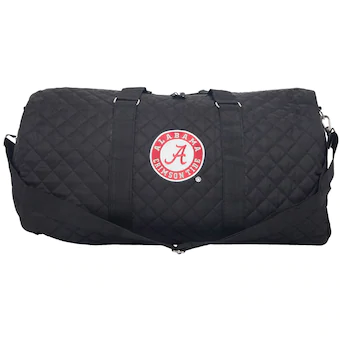 Alabama Crimson Tide Womens Quilted Layover Duffle Bag