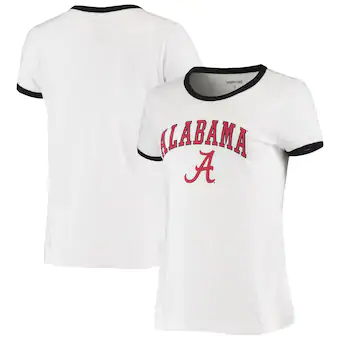 Alabama Crimson Tide T-Shirt - Boxercraft - Ladies - White