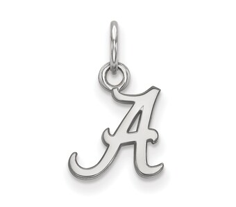 Alabama Crimson Tide Womens Sterling Silver XS Pendant