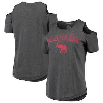 Alabama Crimson Tide T-Shirt - Boxercraft - Ladies Grey