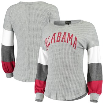 Alabama Crimson Tide T-Shirt - Gameday Couture - Ladies - Long Sleeve - Grey