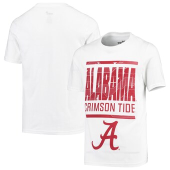 Alabama Crimson Tide Youth Go For It T-Shirt White
