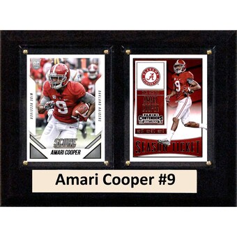 Amari Cooper Alabama Crimson Tide 6 x 8 Plaque