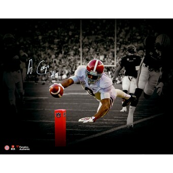 Amari Cooper Alabama Crimson Tide Fanatics Authentic Autographed 11 x 14 Diving Spotlight Photograph