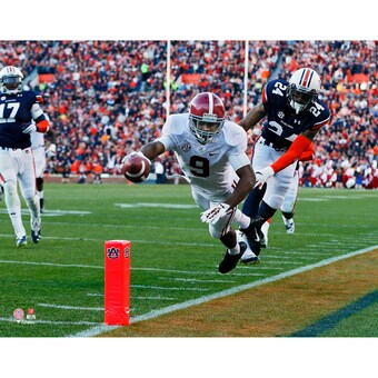 Amari Cooper Alabama Crimson Tide Fanatics Authentic Unsigned Vertical Endzone Dive Photograph