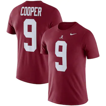 Alabama Crimson Tide T-Shirt - Nike - Amari Cooper 9 - Football - Performance - Crimson