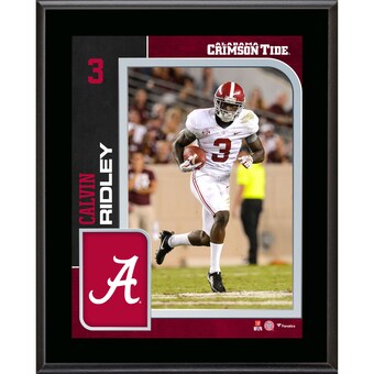 Calvin Ridley Alabama Crimson Tide Fanatics Authentic 105 x 13 Sublimated Player Plaque