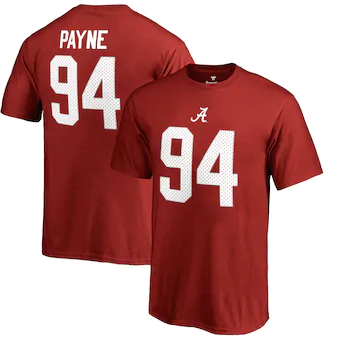Alabama Crimson Tide T-Shirt - Fanatics Brand - Youth/Kids - DaRon Payne 94 - Football - Crimson