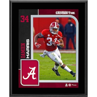 Damien Harris Alabama Crimson Tide Fanatics Authentic 105 x 13 Sublimated Player Plaque