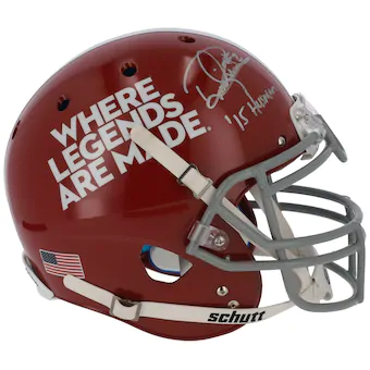 Derrick Henry Alabama Crimson Tide Fanatics Authentic Autographed Schutt Where Legends Are Made Authentic Helmet with Heisman 15 Inscription