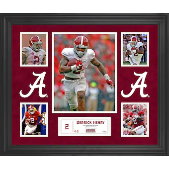 Derrick Henry Alabama Crimson Tide Fanatics Authentic Framed 23 x 27 5 Photo Collage
