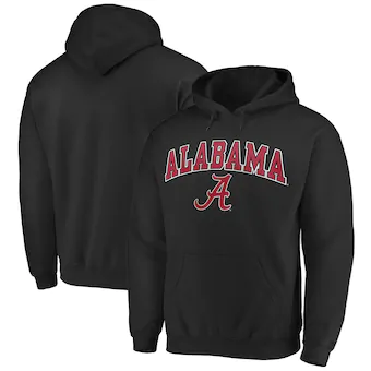 Fanatics Branded Alabama Crimson Tide Campus Pullover Hoodie Black