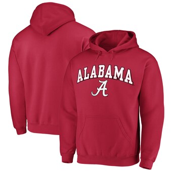 Fanatics Branded Alabama Crimson Tide Campus Pullover Hoodie Crimson