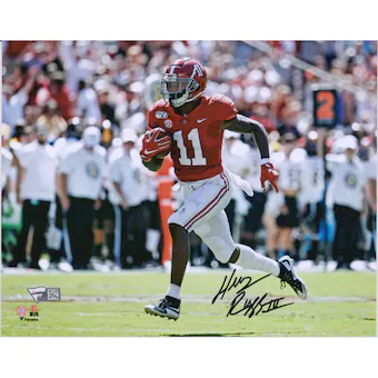 Henry Ruggs III Alabama Crimson Tide Fanatics Authentic Autographed 8 x 10 Breakaway Run Photograph
