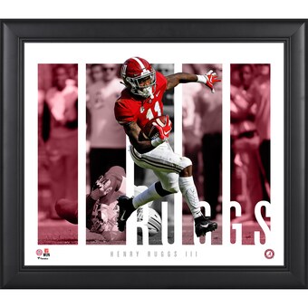 Henry Ruggs III Alabama Crimson Tide Fanatics Authentic Framed 15 x 17 Player Panel Collage