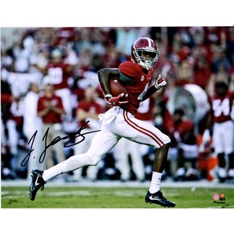 Jerry Jeudy Alabama Crimson Tide Fanatics Authentic Autographed 8 x 10 Solo Run Photograph