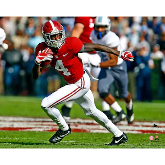 Jerry Jeudy Alabama Crimson Tide Fanatics Authentic Unsigned Running Photograph