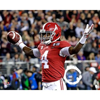 Jerry Jeudy Alabama Crimson Tide Fanatics Authentic Unsigned Touchdown Celebration Photograph