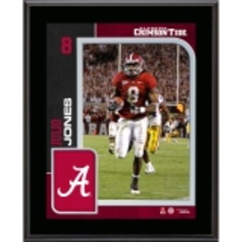 Julio Jones Alabama Crimson Tide Fanatics Authentic 105 x 13 Sublimated Plaque