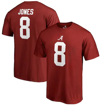 Alabama Crimson Tide T-Shirt - Fanatics Brand - Julio Jones 8 - Football - Crimson