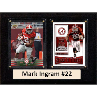 Mark Ingram Alabama Crimson Tide 6 x 8 Plaque