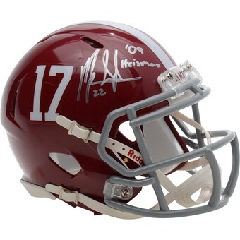 Mark Ingram Alabama Crimson Tide Fanatics Authentic Autographed Riddell Speed Mini Helmet with Heisman 09 Inscription