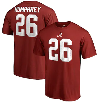 Alabama Crimson Tide T-Shirt - Fanatics Brand - Marlon Humphrey 26 - Football - Crimson